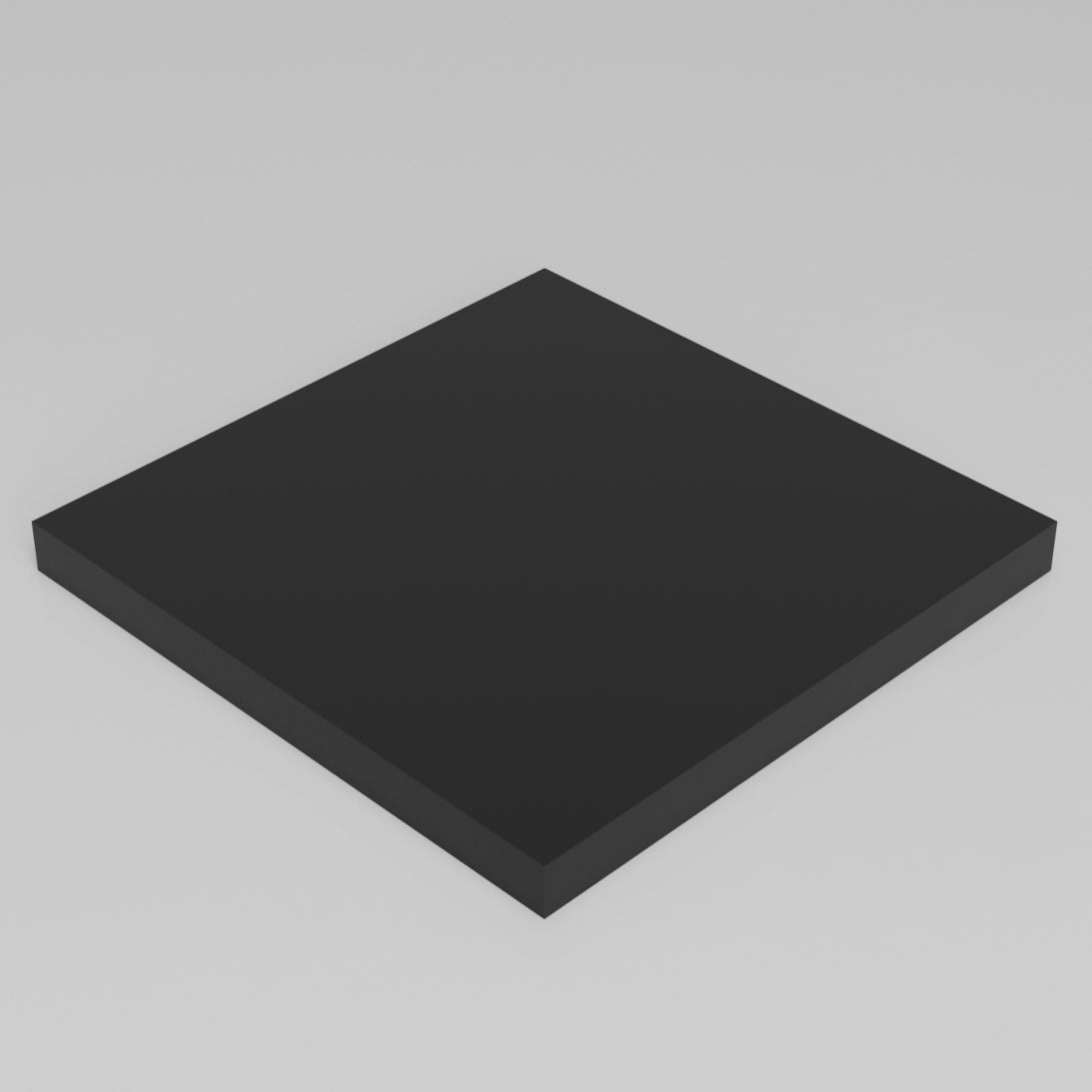 Machinable Wax Rectangular Block Front View 1 Inch by 12 Inch by 12 Inch