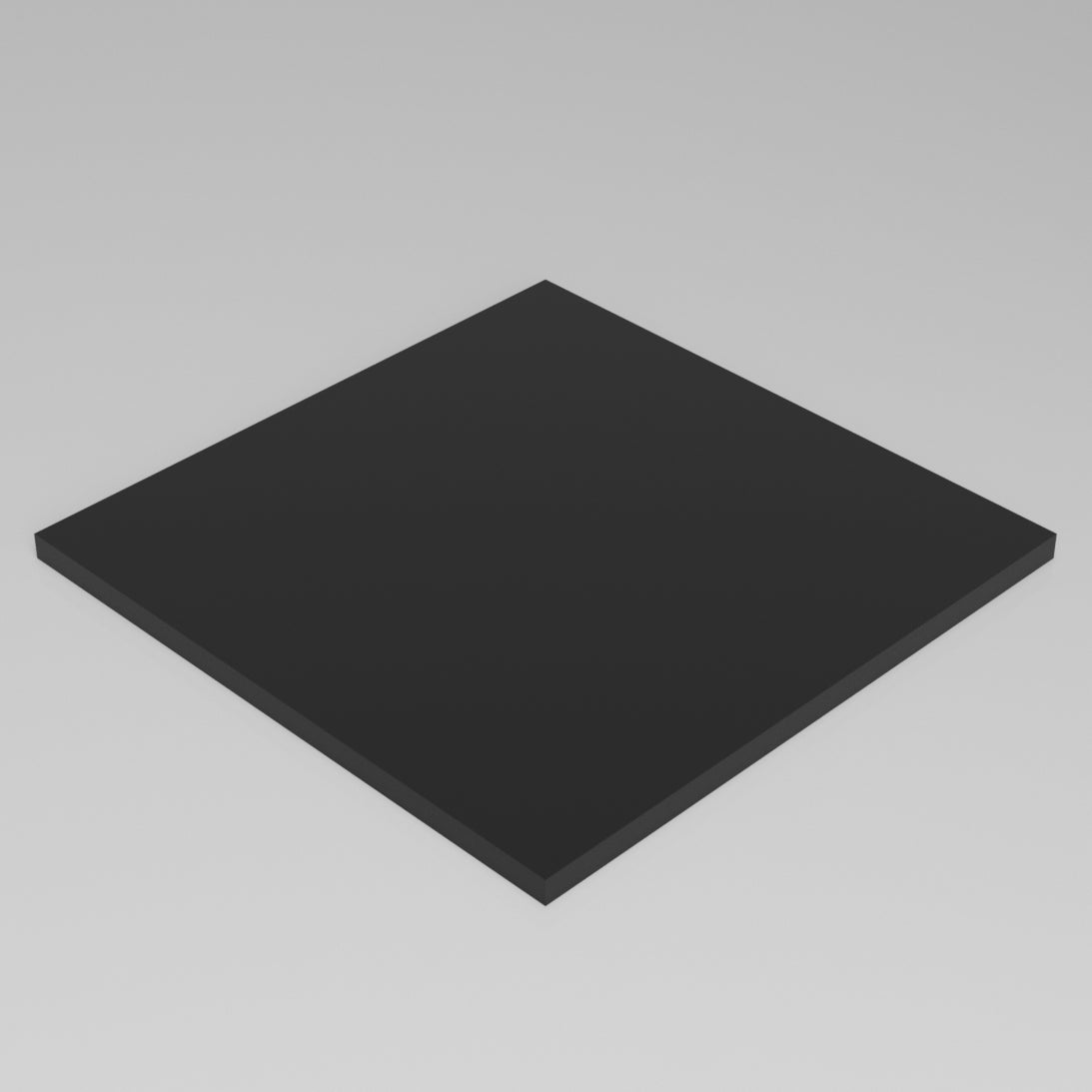 Machinable Wax Rectangular Block Front View 1 Inch by 24 Inch by 24 Inch